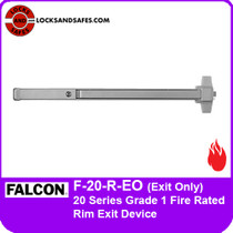 Falcon F-20-R-EO | 20 Series Grade 1 Fire Rated Rim Exit Device