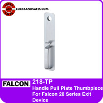 Falcon 218-TP Handle Pull Plate Thumbpiece Exit Trim | For Falcon 20 Series Exit Devices