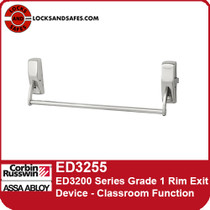 Corbin Russwin ED3255 | ED3200 Series Grade 1 Rim Exit Device Only, Classroom Function