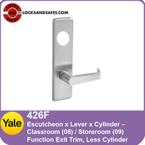 Yale 426 Classroom Escutcheon Trim | Yale 426F Storeroom Escutcheon Trim For 1800 Devices