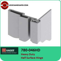 Roton 780-046HD - Heavy Duty Half Surface Hinge