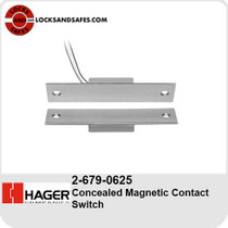 Hager 2-679-0625 | Concealed Magnetic Contact Switch