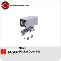 Hager 9878 Pocket Door Set