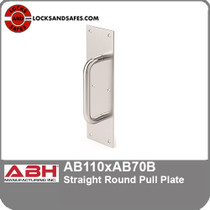 ABH AB110 x AB70B Straight Round Pull Plate