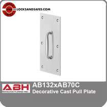 ABH AB132 x AB70C Decorative Cast Pull Plate