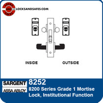 Sargent 8252 Institutional Mortise Lock