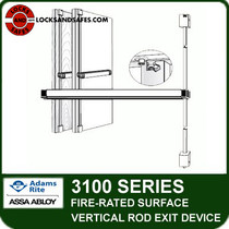Adams Rite 3100 - Fire-rated Surface Vertical Rod Exit Device