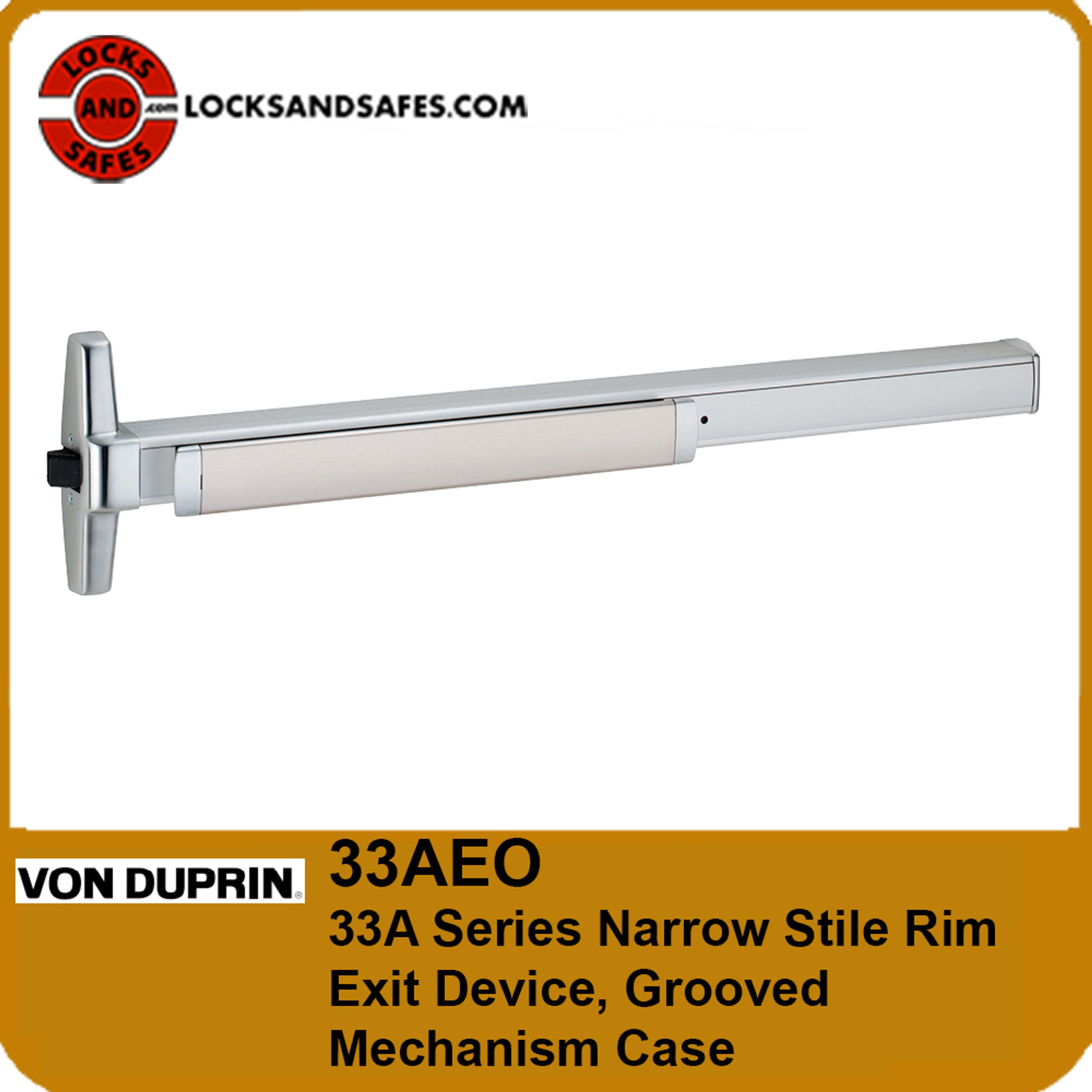 Von Duprin 9975 Mortise Lock Exit Device Von Duprin 9875EO