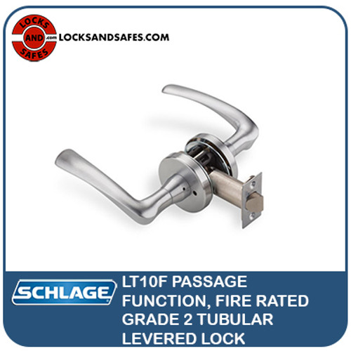 Schlage LT Series | Fire Rated Lock | Schlage Tubular