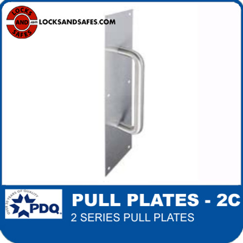 PDQ 86 Pull Plate | PDQ 2C Door Handle | PDQ Pull Plate