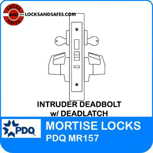 Classroom Security | School Lock Down | PDQ MR157 Mortise Lock