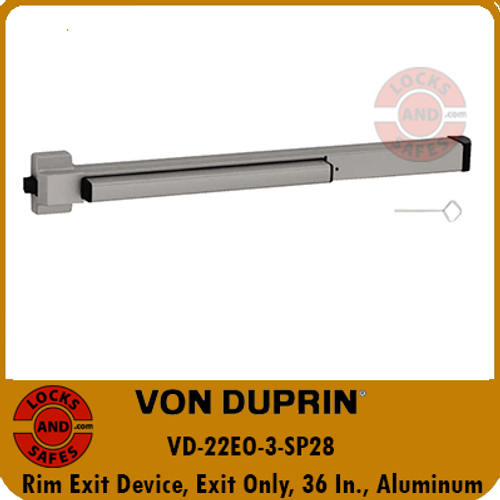Von Duprin 22 Series Exit Only