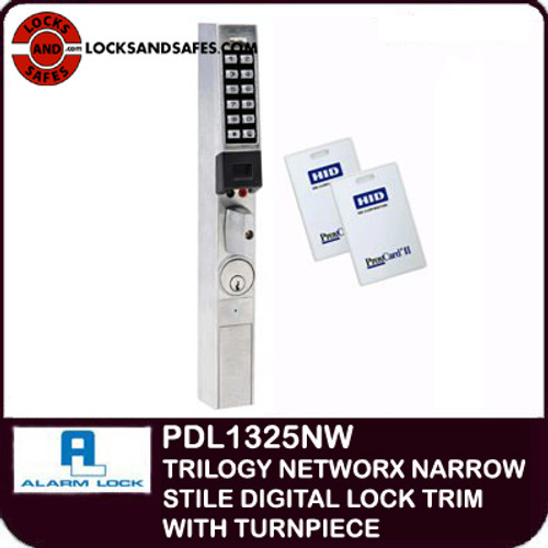 Buy Alarm Lock PDL1325NW Lock Trim with 26D Metal Finish | Buy Alarm Lock PDL 1325NW