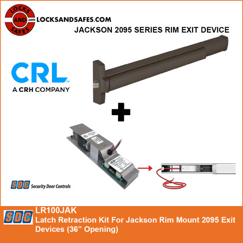 SDC LR100JAK | Electric Latch Retraction Kit for Jackson Exit Device