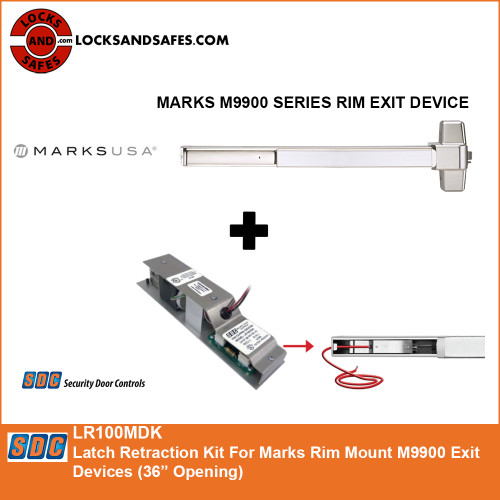 SDC LR100MDK | Electric Latch Retraction Kit for Marks Exit Device
