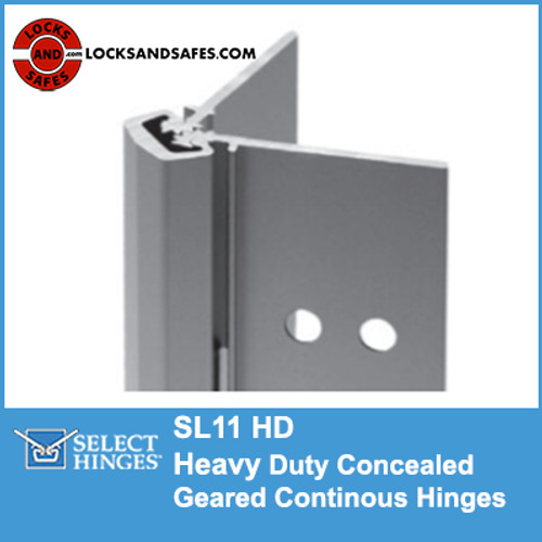 Select SL11HD Heavy Duty Geared Hinges | Select SL11 HD Concealed Geared Continous Hinges