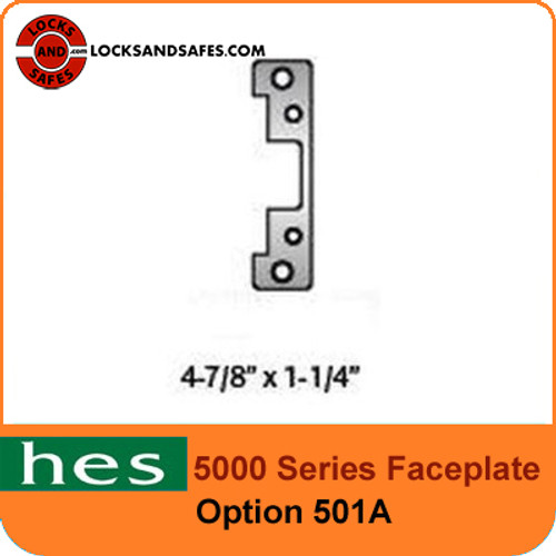 HES 501A Option - 5000 Series Faceplate