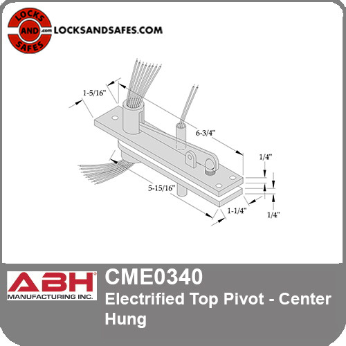 ABH CME0340 Electrified Top Pivot Center Hung