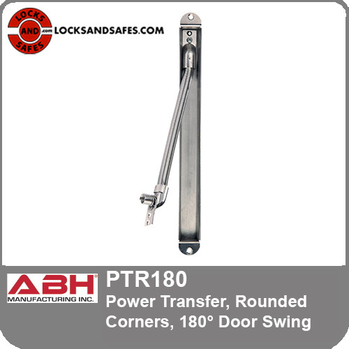 ABH PTR180 Power Transfer, 180° Door Swing, Rounded Corners