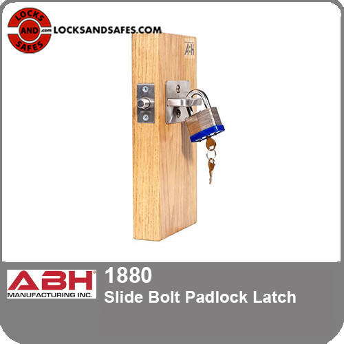 ABH 1880 Slide Bolt Padlock Latch