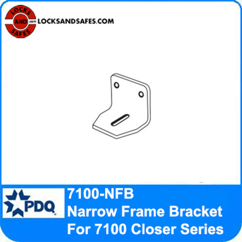 PDQ Narrow Frame Bracket for 7100 Closer Series