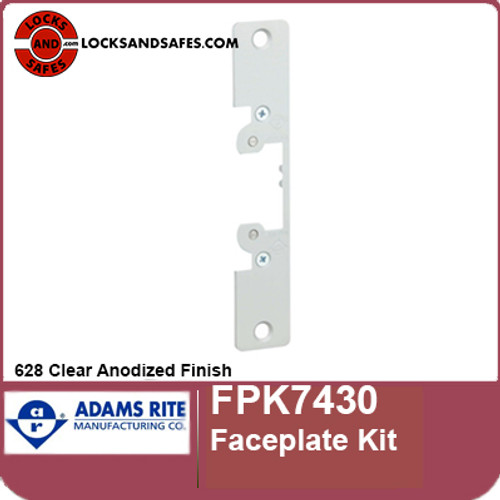  Adams Rite FPK7430 Faceplate Kit For 7400 Series Electric Strikes | AR 7430FPK-628