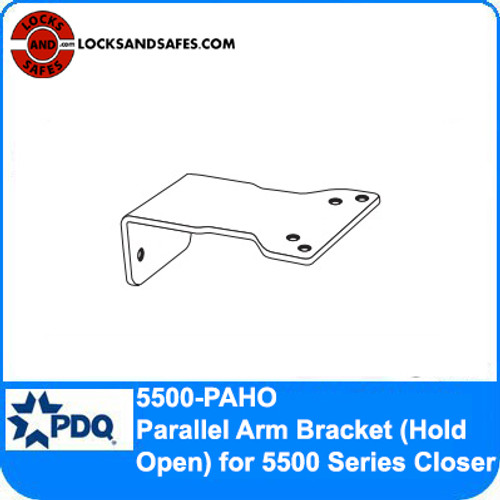 PDQ Parallel Arm Bracket, Hold Open, for 5500 Series Closer