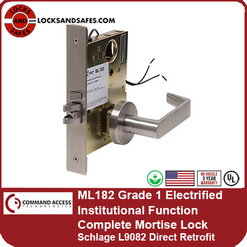 Electrified Schlage L9082 Institutional Direct Retrofit | Command