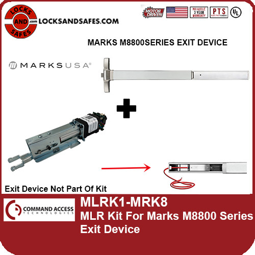 Command Access MLRK1-MRK8 | Motorized Latch Retraction (MLR) Kit for Marks M8800 Series Exit Device