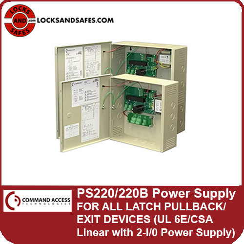 Command Access PS220 | Command Access PS220B Power Supply