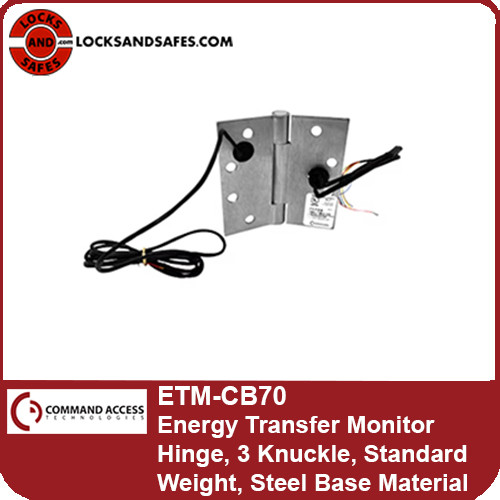 Command Access ETM | Command Access CB70 | Electrified Standard Weight Steel Butt Hinge