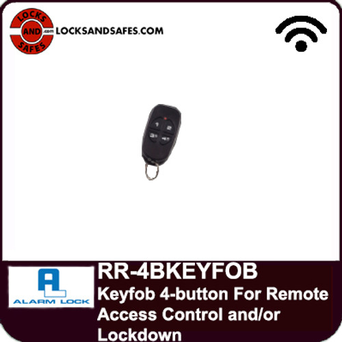 Alarm Lock RR-4BKEYFOB | Keyfob for Remote Access Control and/or Lockdown