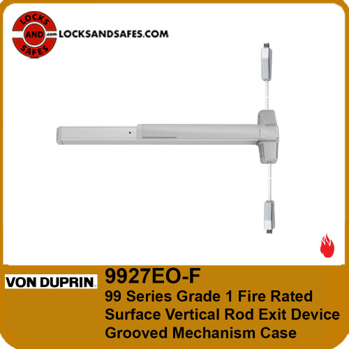 Von Duprin 9827EO-F Fire Surface Vertical Rod Exit Device | Von Duprin 9827F SVR Fire Device