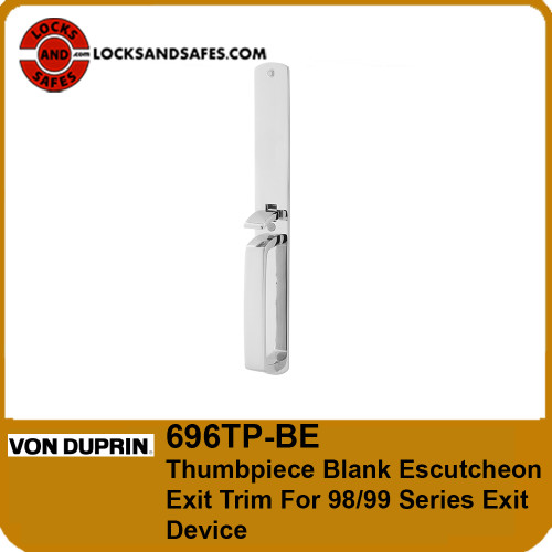 Von Duprin 696TP-BE Thumbpiece Blank Escutcheon Exit Trim | Von Duprin 696TPBE