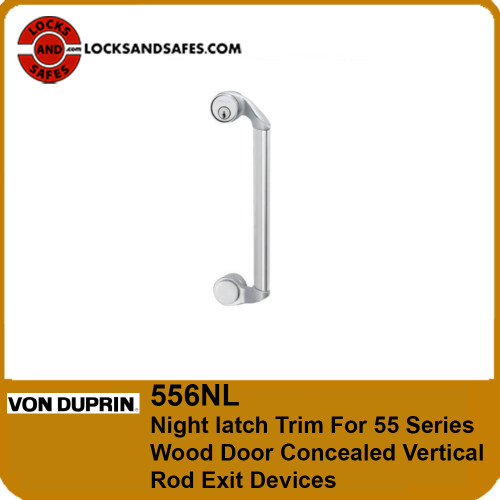 Von Duprin 556NL | Nightlatch Exit Trim For Von Duprin 5547WDC Panic and Fire Concealed Vertical Rod For Wood Door Exit Device