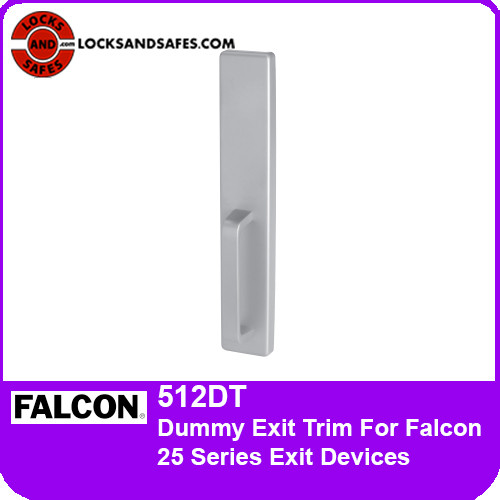 Falcon 512DT Dummy Exit Trim | For Falcon 25 Series Exit Devices