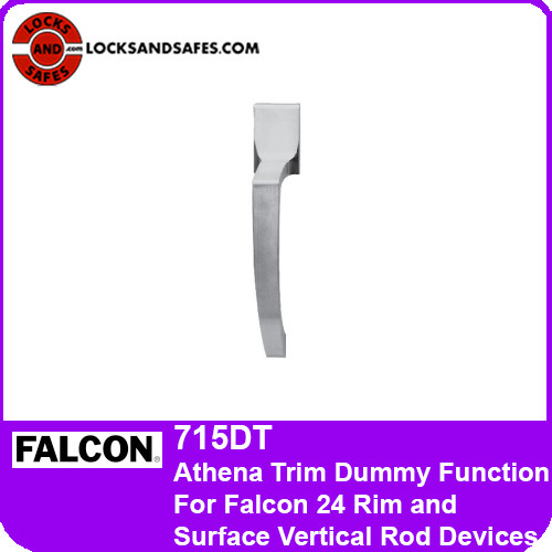 Falcon 715DT Athena Exit Trim Dummy Function | For Falcon 24 Rim and Surface Vertical Rod Exit Devices