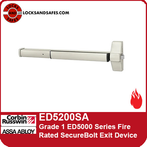 Corbin Russwin ED5200SA | ED5000 Series Grade 1 Fire Rated SecureBolt Exit Device