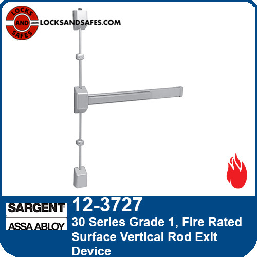 Sargent 12-3727 | 30 Series Fire Surface Vertical Rod Exit Device