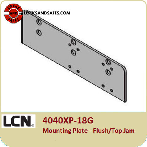 LCN 4040XP-18G Mounting plate - Flush/Top Jam | LCN 4040XP 18G