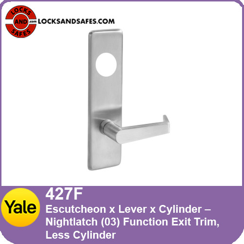Yale 427 Nightlatch Escutcheon Lever Trim For 1800 Devices