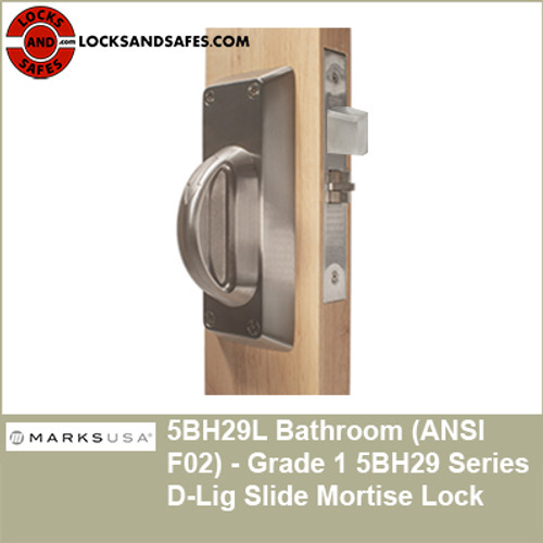 Marks 5BH29L Ligature Resistant Bathroom Lock
