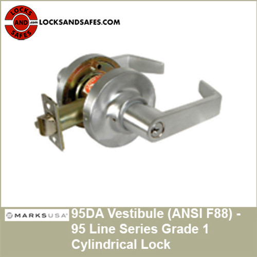 Marks 95DA Vestibule Function Cylindrical Lock Marks 95DA Vestibule Function Cylindrical Lock