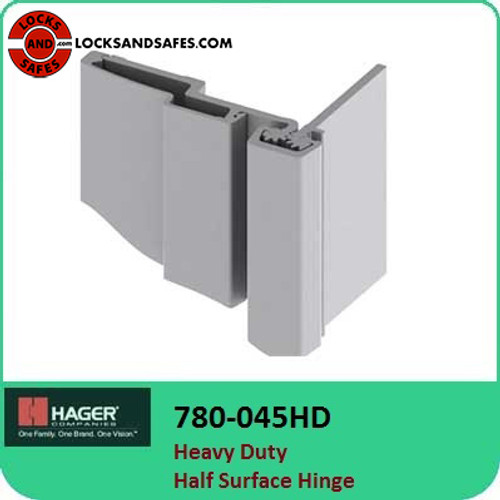 Roton 780-045HD - Heavy Duty Half Surface Hinge