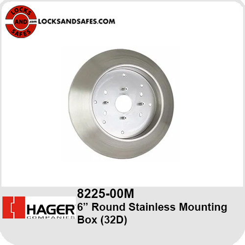 Hager 8225-00M Stainless Mounting Box
