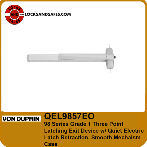 Von Duprin QEL9857EO Three Point Latching Exit Device