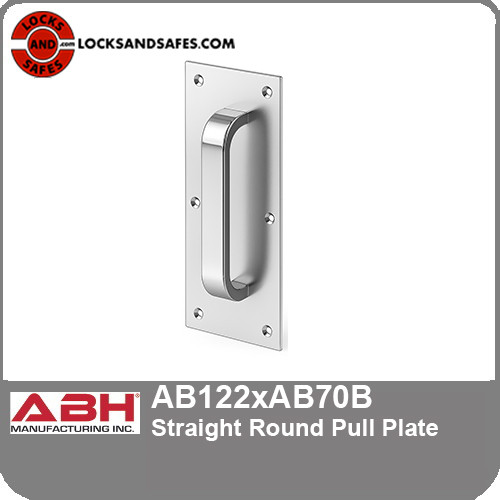 ABH AB122 x AB70B Straight Round Pull Plate