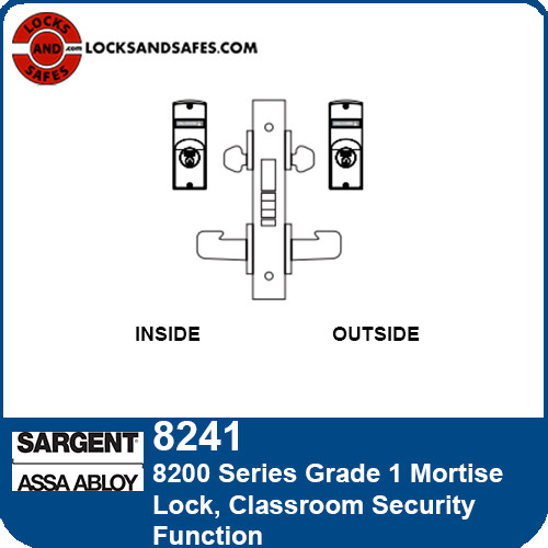 Sargent 8241 Classroom Security Mortise Lock