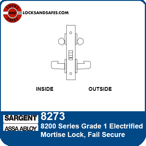 Sargent 8273 Fail Secure Mortise Lock