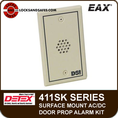 EAX-411SK - Surface Mount AC/DC Door Prop Alarm Kit | Detex EAX411SK